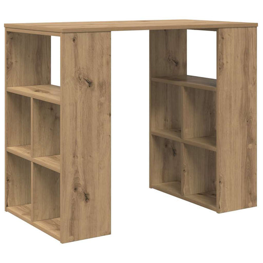 Schreibtisch Eiche handwerklich 90 x 50 x 75 cm Holzwerkstoff