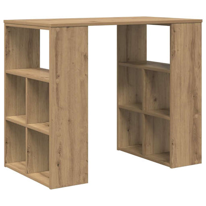 Schreibtisch Eiche handwerklich 90 x 50 x 75 cm Holzwerkstoff