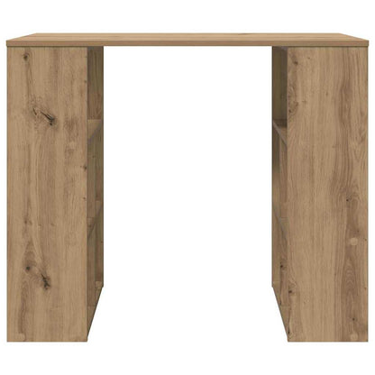 Schreibtisch Eiche handwerklich 90 x 50 x 75 cm Holzwerkstoff