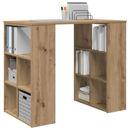 Schreibtisch Eiche handwerklich 90 x 50 x 75 cm Holzwerkstoff