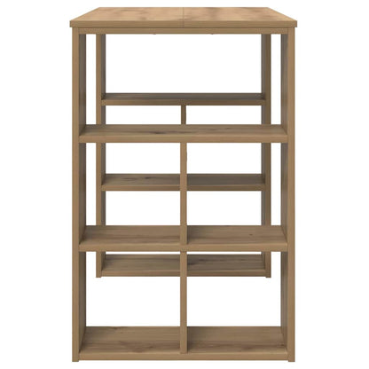 Schreibtisch Eiche handwerklich 90 x 50 x 75 cm Holzwerkstoff