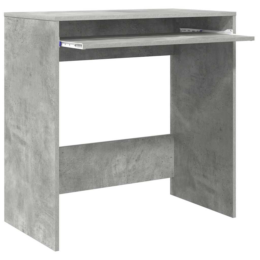 Tisch mit Regal Grau 77,5 x 43 x 79 cm Holzwerkstoff