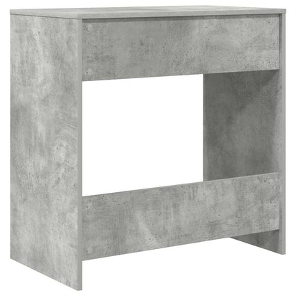 Tisch mit Regal Grau 77,5 x 43 x 79 cm Holzwerkstoff