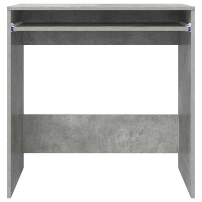 Tisch mit Regal Grau 77,5 x 43 x 79 cm Holzwerkstoff