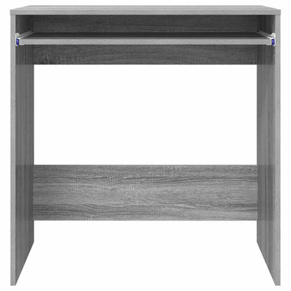 Tisch mit Regal Grau 77,5 x 43 x 79 cm Holzwerkstoff
