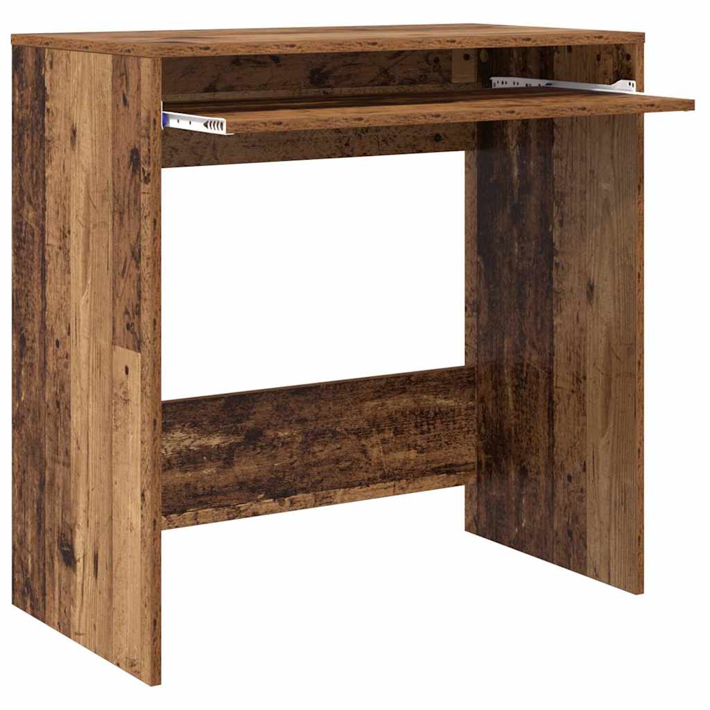 Tisch mit Regal Altholz 77,5 x 43 x 79 cm Holzwerkstoff