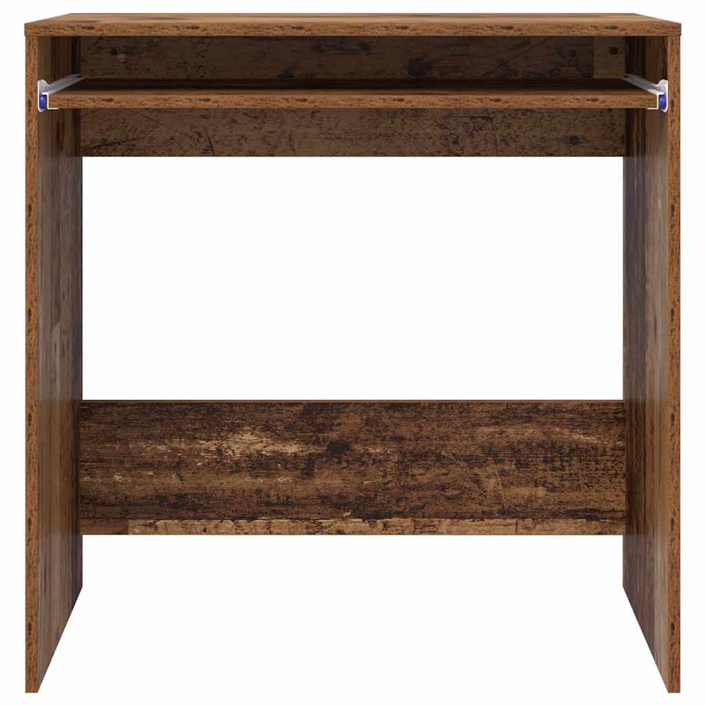 Tisch mit Regal Altholz 77,5 x 43 x 79 cm Holzwerkstoff