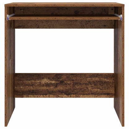 Tisch mit Regal Altholz 77,5 x 43 x 79 cm Holzwerkstoff