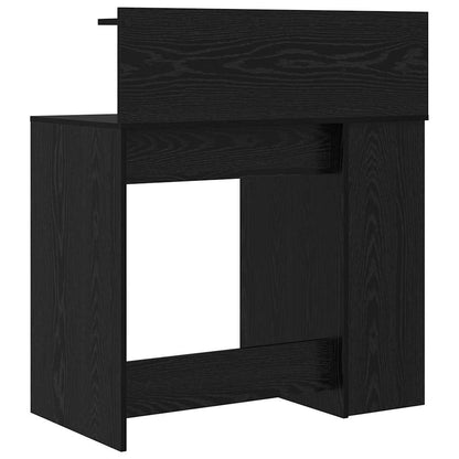 Schreibtisch mit Stauraum Schwarze Eiche 90 x 48 x 101,5 cm