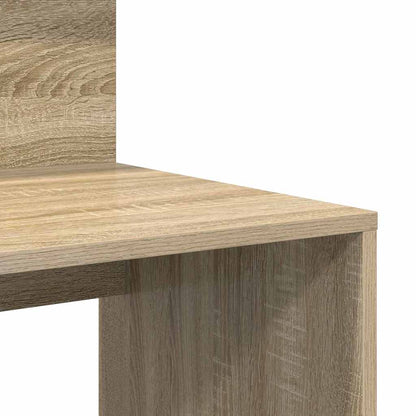 Schreibtisch mit Stauraum Sonoma Eiche 90 x 48 x 101,5 cm