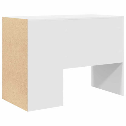 Schreibtisch mit Regal Weiß 102 x 50 x 75 cm Holzwerkstoff