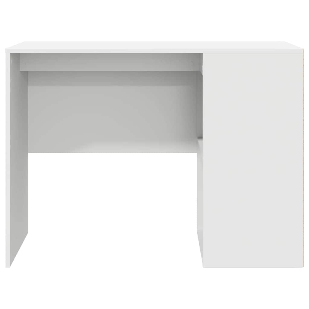 Schreibtisch mit Regal Weiß 102 x 50 x 75 cm Holzwerkstoff