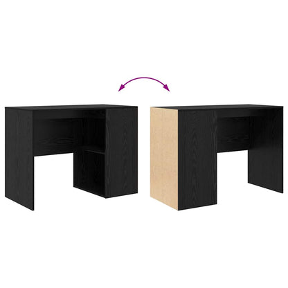 Schreibtisch Schwarze Eiche 102 x 50 x 75 cm Holzwerkstoff