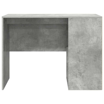 Schreibtisch mit Regal Betongrau 102 x 50 x 75 cm Holzwerkstoff