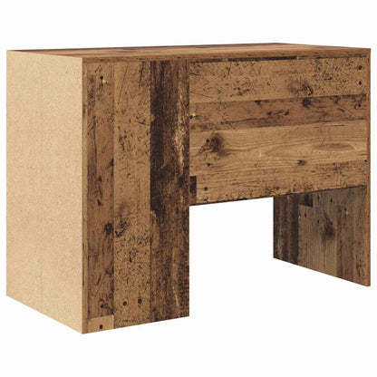 Schreibtisch mit Regal Altholz 102 x 50 x 75 cm Holzwerkstoff