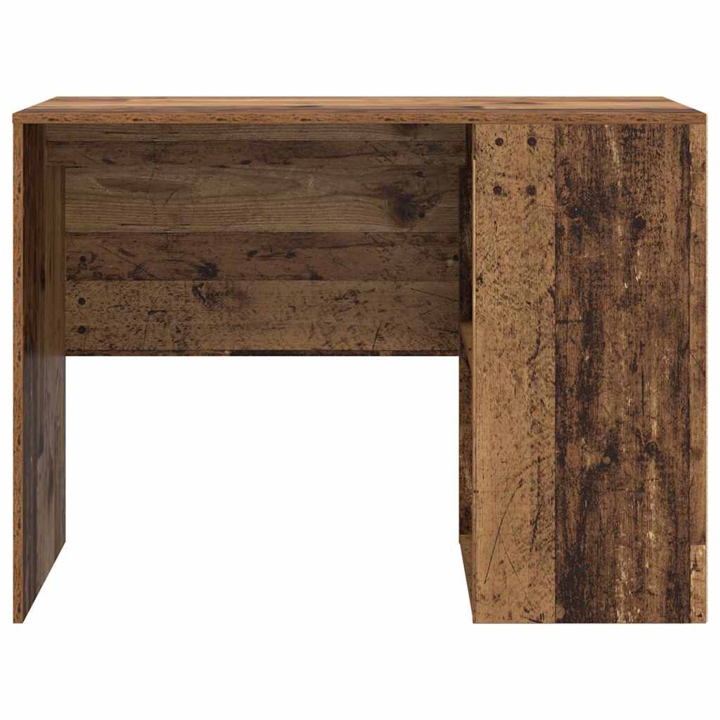 Schreibtisch mit Regal Altholz 102 x 50 x 75 cm Holzwerkstoff