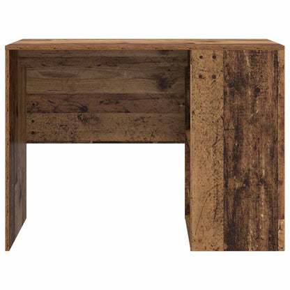 Schreibtisch mit Regal Altholz 102 x 50 x 75 cm Holzwerkstoff