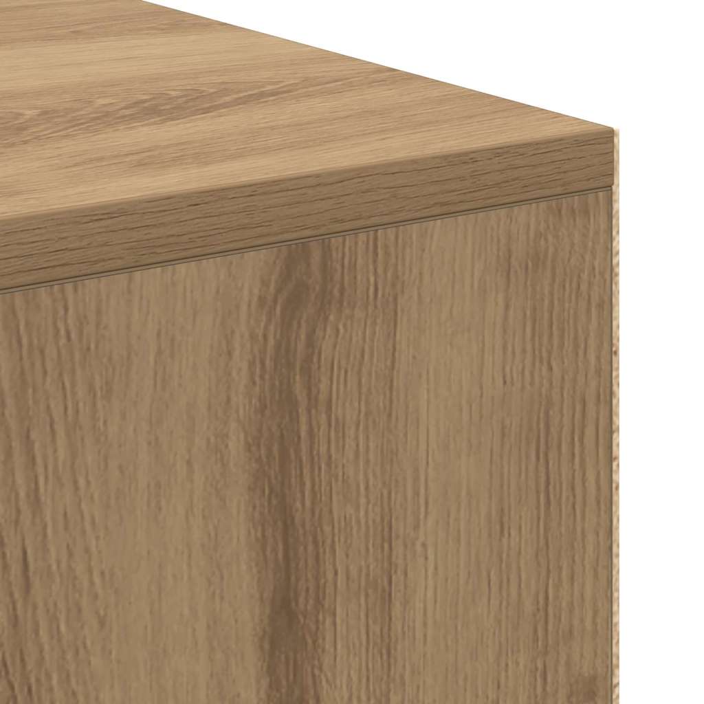 Schreibtisch Eiche handwerklich 102 x 50 x 75 cm Holzwerkstoff