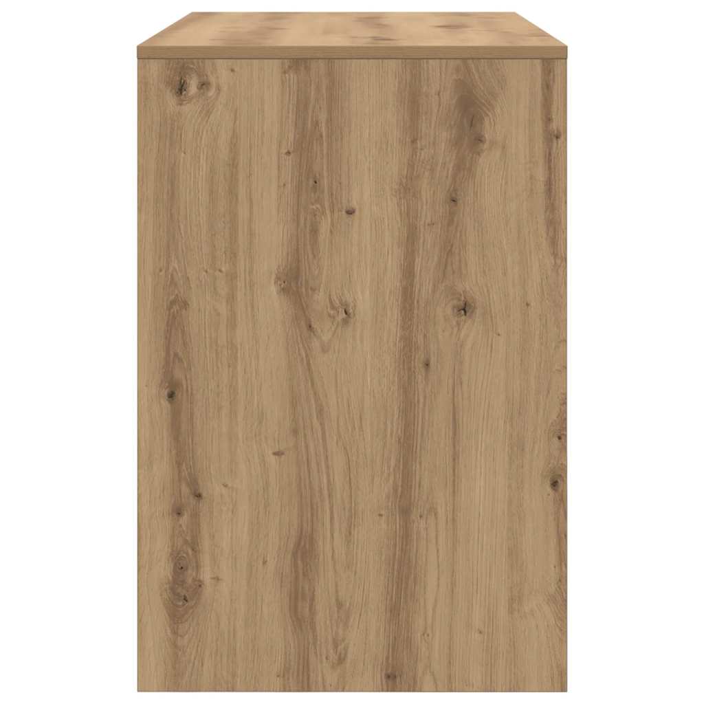 Schreibtisch Eiche handwerklich 102 x 50 x 75 cm Holzwerkstoff