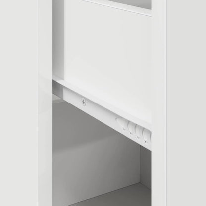 Sideboard mit Schubladen Weiß 38 x 34,5 x 75 cm Holzwerkstoff