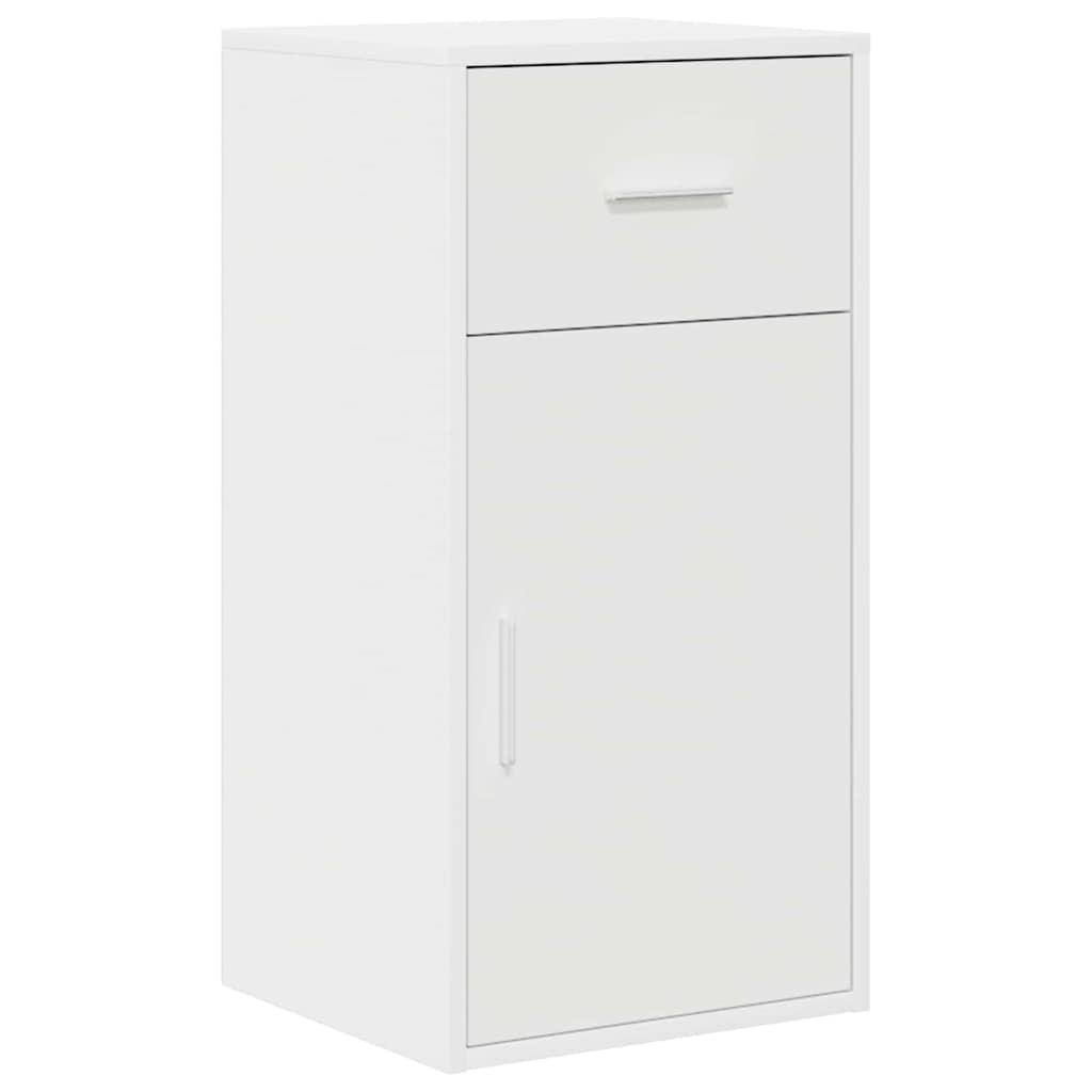 Sideboard mit Schubladen Weiß 38 x 34,5 x 75 cm Holzwerkstoff