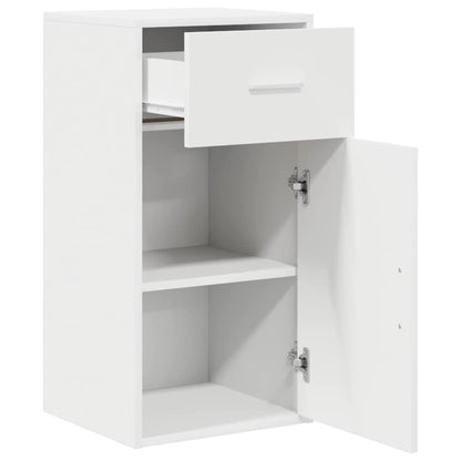 Sideboard mit Schubladen Weiß 38 x 34,5 x 75 cm Holzwerkstoff