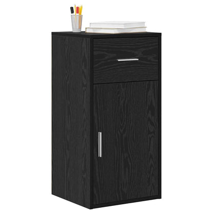 Sideboard Schwarze Eiche 38 x 34,5 x 75 cm Holzwerkstoff
