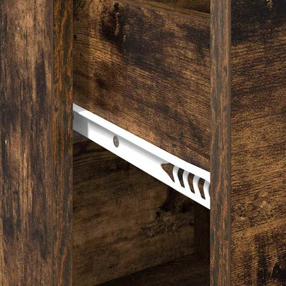 Sideboard Räuchereiche 38 x 34,5 x 75 cm Holzwerkstoff