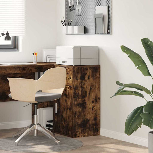 Sideboard Räuchereiche 38 x 34,5 x 75 cm Holzwerkstoff