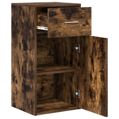 Sideboard Räuchereiche 38 x 34,5 x 75 cm Holzwerkstoff