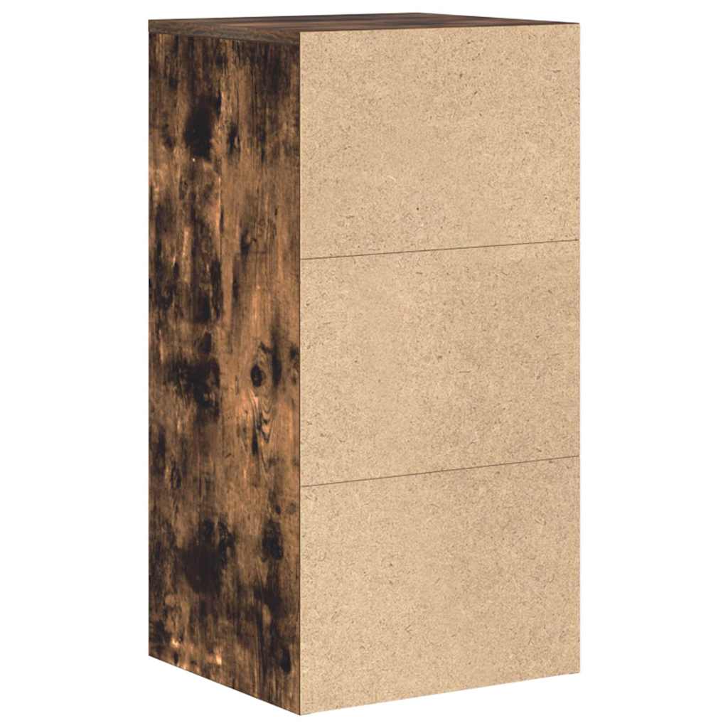 Sideboard Räuchereiche 38 x 34,5 x 75 cm Holzwerkstoff