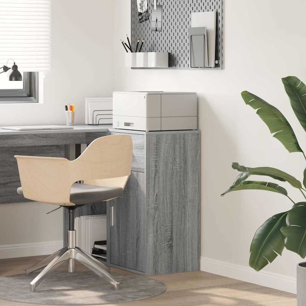 Sideboard Grau Sonoma 38 x 34,5 x 75 cm Holzwerkstoff