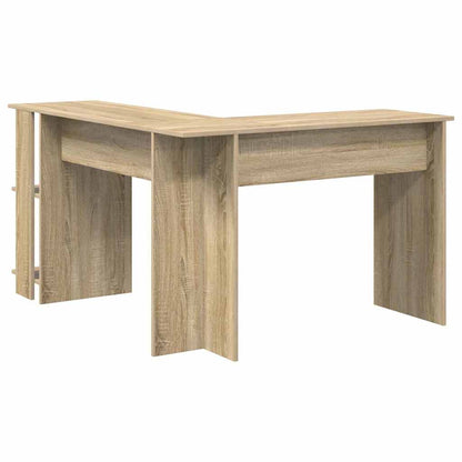 Eckschreibtisch mit Stauraum Sonoma Eiche 140 x 113,5 x 75 cm
