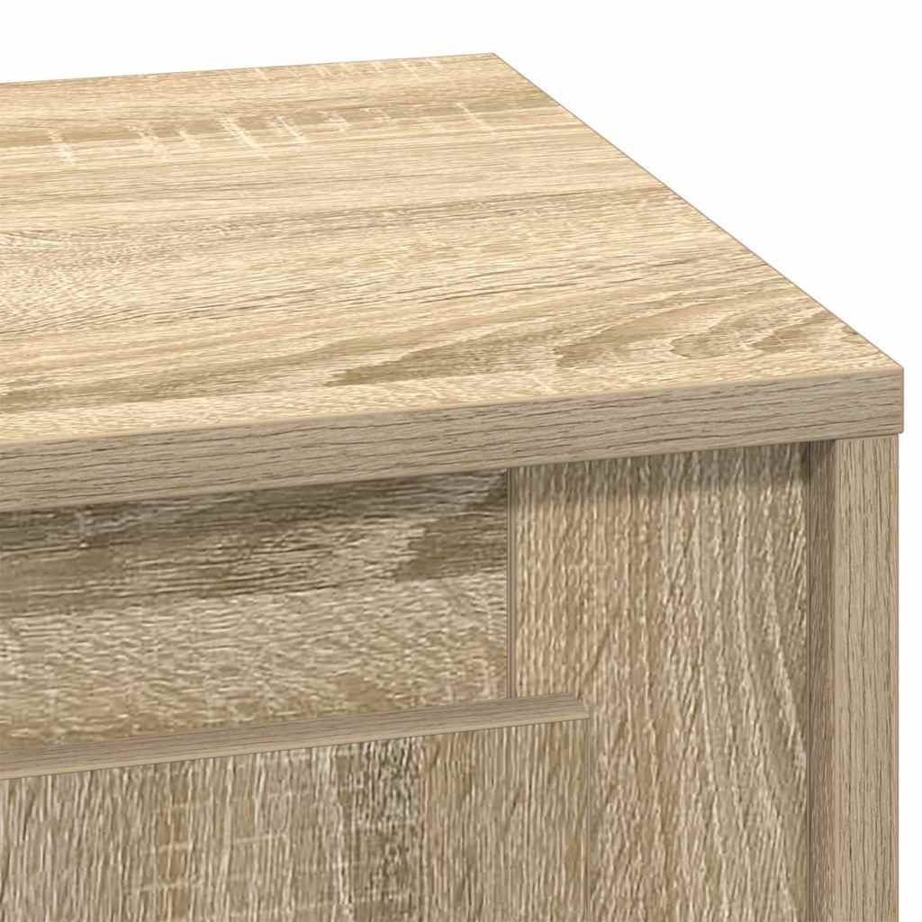 Nachttisch 2 pcs Sonoma Eiche 44 x 34.5 x 45 cm Holzwerkstoff