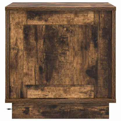 Nachttisch Geräucherte Eiche 44 x 34.5 x 45 cm Holzwerkstoff