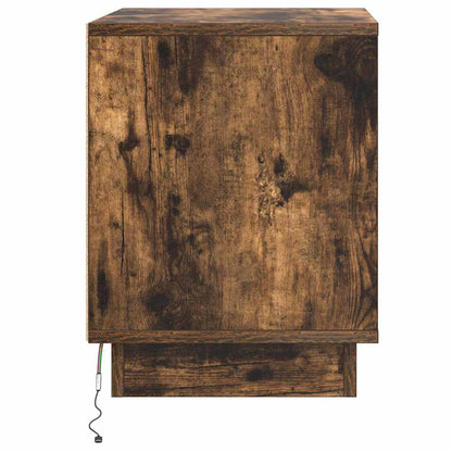 Nachttisch Geräucherte Eiche 44 x 34.5 x 45 cm Holzwerkstoff