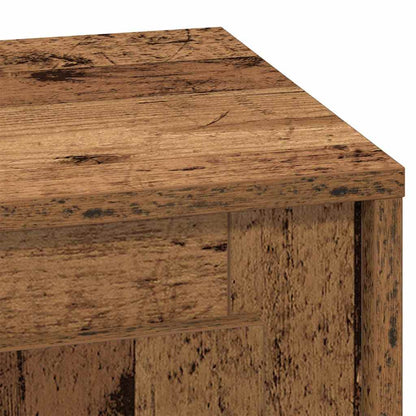 Nachttisch mit 2 pcs Altholz 44 x 34.5 x 45 cm Holzwerkstoff