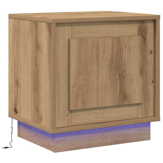 Nachttisch mit Artisan Eiche 44 x 34.5 x 45 cm Holzwerkstoff