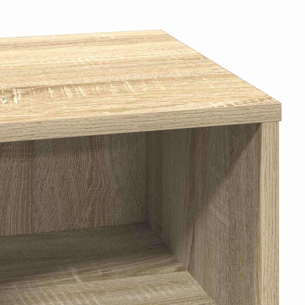 Nachttisch 2 pcs Sonoma Eiche 50 x 34,5 x 50 cm Holzwerkstoff