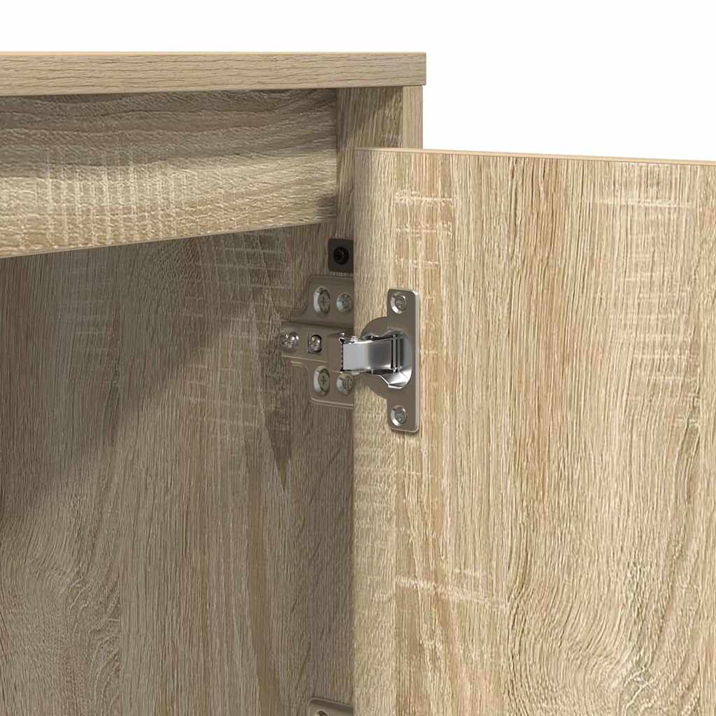 Nachttisch mit Sonoma Eiche 39 x 34,5 x 50 cm Holzwerkstoff