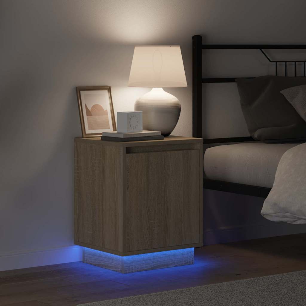 Nachttisch Sonoma-Eiche 39 x 34,5 x 50 cm Holzwerkstoff