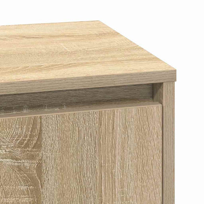 Nachttisch 2 pcs Sonoma Eiche 39 x 34,5 x 50 cm Holzwerkstoff