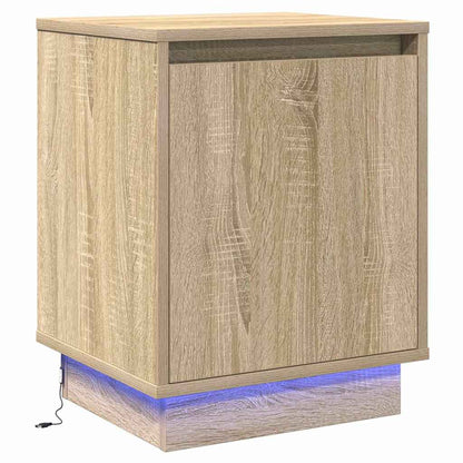 Nachttisch 2 pcs Sonoma Eiche 39 x 34,5 x 50 cm Holzwerkstoff