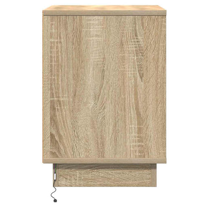 Nachttisch 2 pcs Sonoma Eiche 39 x 34,5 x 50 cm Holzwerkstoff