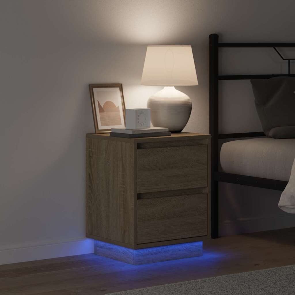 Nachttisch Sonoma-Eiche 39 x 34,5 x 50 cm Holzwerkstoff