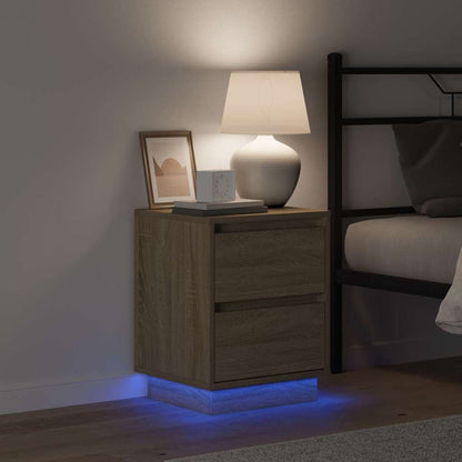 Nachttisch Sonoma-Eiche 39 x 34,5 x 50 cm Holzwerkstoff