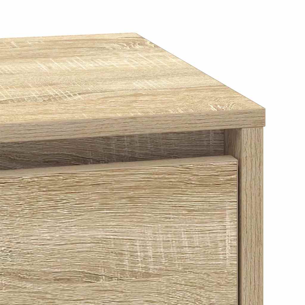 Nachttisch 2 pcs Sonoma Eiche 39 x 34,5 x 50 cm Holzwerkstoff