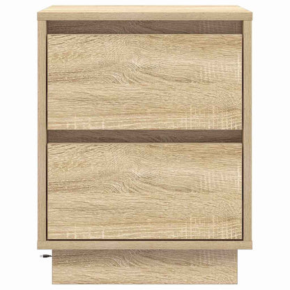 Nachttisch 2 pcs Sonoma Eiche 39 x 34,5 x 50 cm Holzwerkstoff
