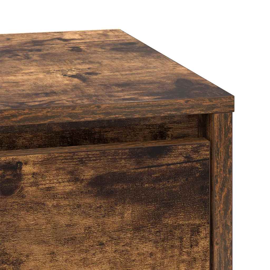Nachttisch 2 pcs Räuchereiche 39 x 34,5 x 50 cm Holzwerkstoff