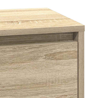 Nachttisch mit Sonoma Eiche 39 x 34,5 x 65 cm Holzwerkstoff